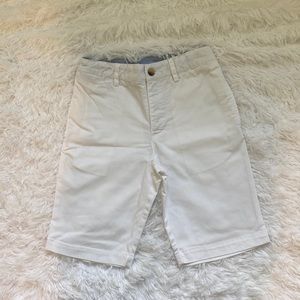 Polo Ralph Lauren boys adjustable waist white shorts size 8